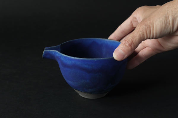 Cobalt Blue Katakuchi Bowl