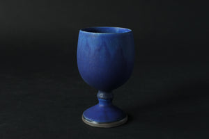 Cobalt Blue Goblet