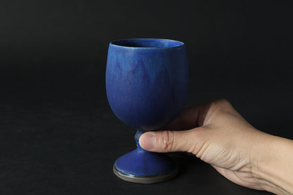 Cobalt Blue Goblet