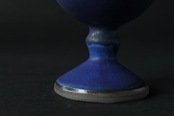 Cobalt Blue Goblet