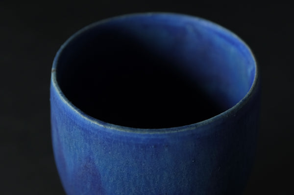 Cobalt Blue Goblet