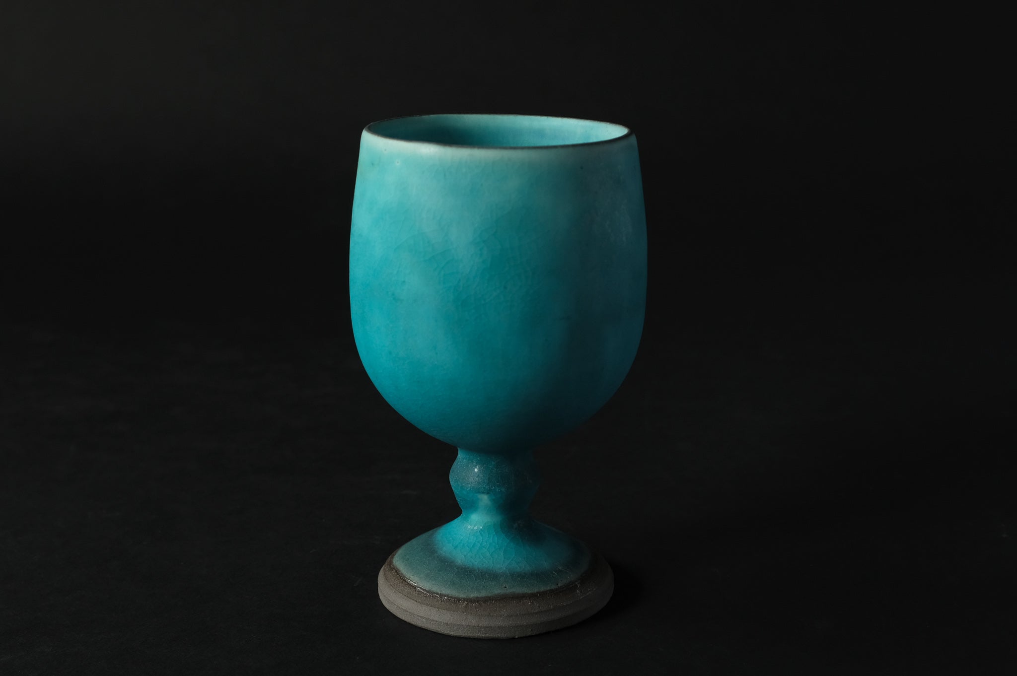 Turquoise Blue Goblet