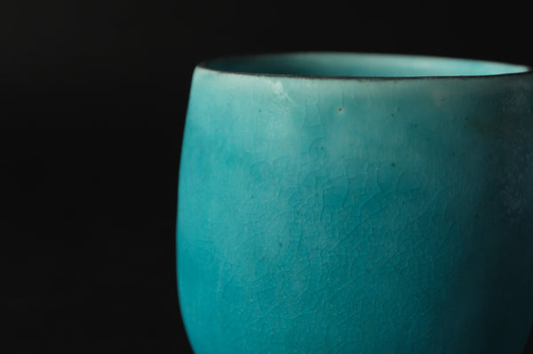 Turquoise Blue Goblet