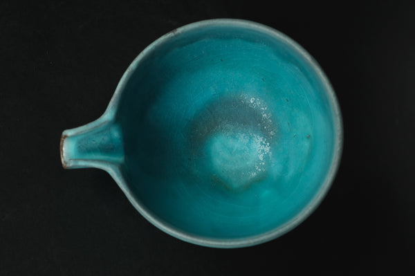 Turquoise Blue Katakuchi Bowl