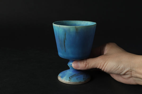 Light Cobalt Goblet