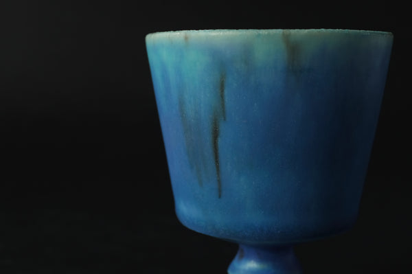 Light Cobalt Goblet