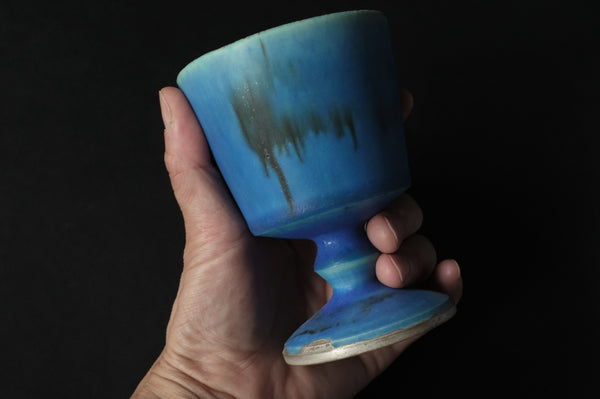 Light Cobalt Goblet